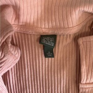 Wild Fable Blush Ribbed Tee